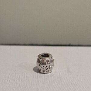 Silver Charm Bead